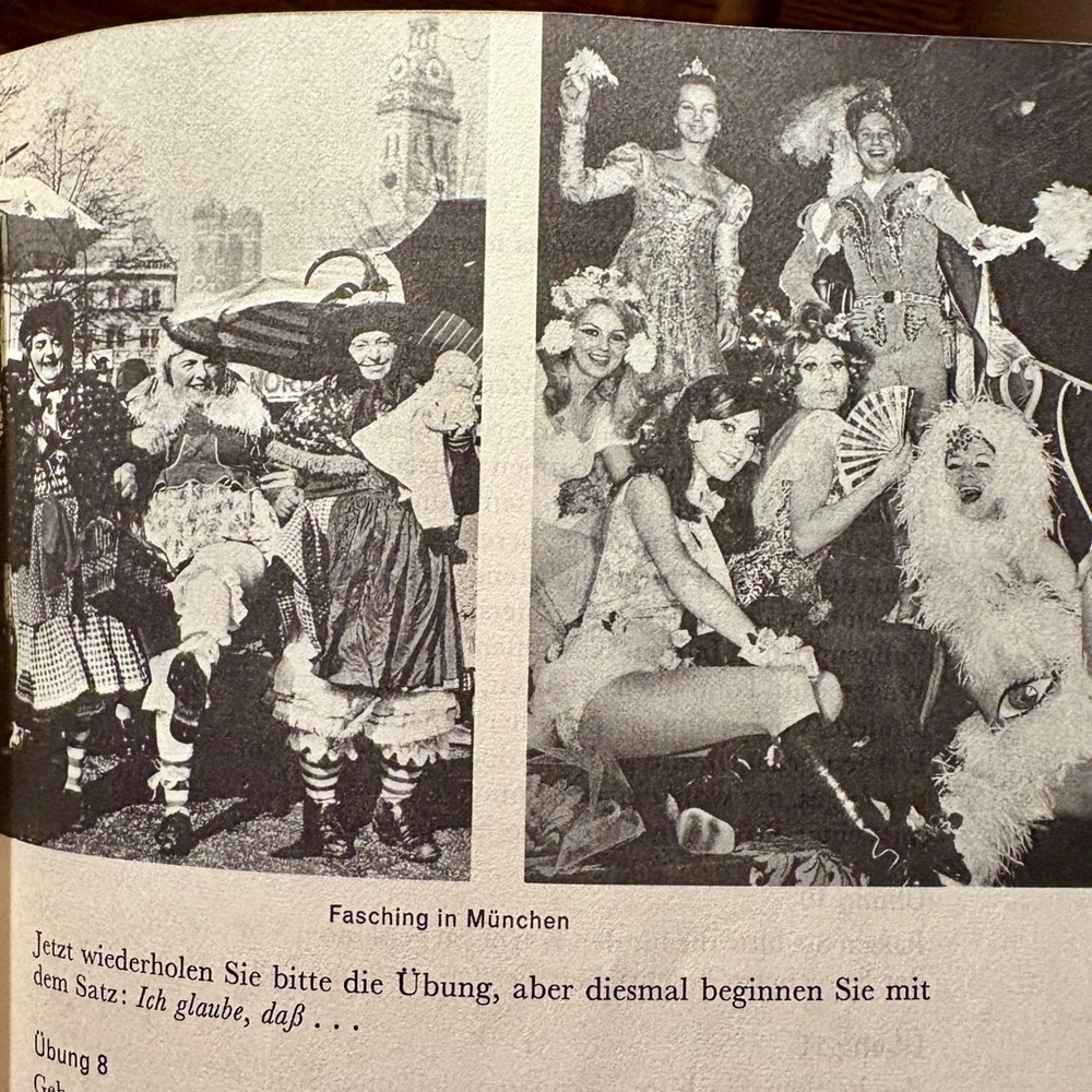 1971 Fortbildung in der deutshcen Sprache German Student Book ESL Language Guide - Picture 2 of 12